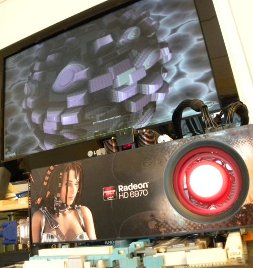 SAPPHIRE Radeon HD 6970 running TessMark