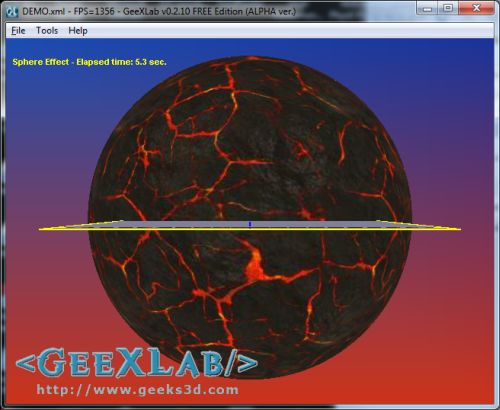 (Shader Library) Simple Sphere Effect in GLSL