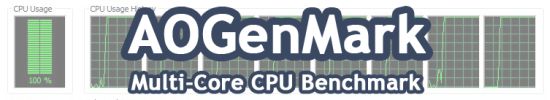 AOGenMark - Multi-core CPU benchmark