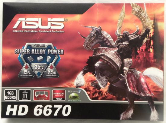 ASUS Radeon HD 6670 box