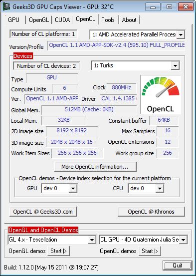 HD 6670 + GPU Caps Viewer