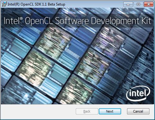 intel OpenCL SDK