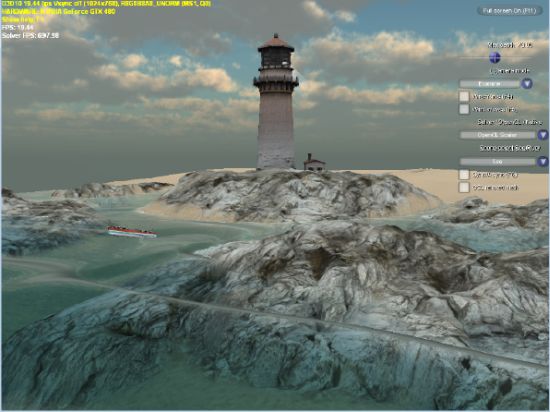 Intel OpenCL 1.1 SDK, ShallowWater sample