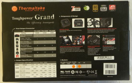 Thermaltake Toughpower Grand 850W PSU Review