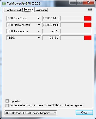 ASUS EeePC 1215B Netbook - GPU-Z