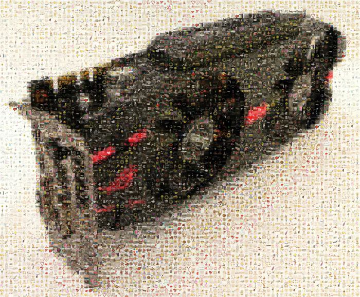 ASUS ROG Matrix GTX 580, mosaic wallpaper