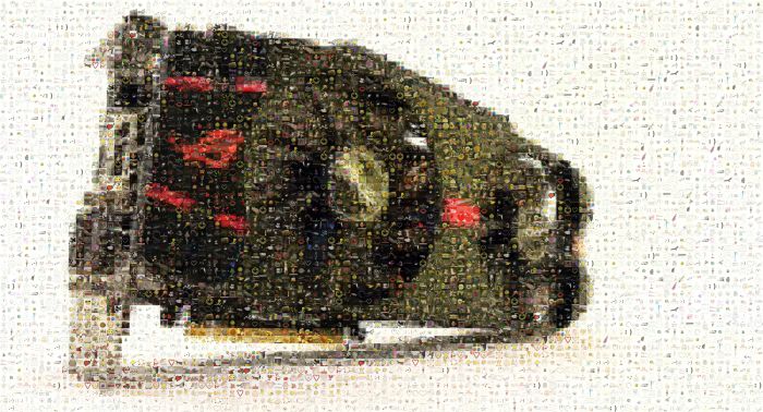 ASUS ROG Matrix GTX 580, mosaic wallpaper