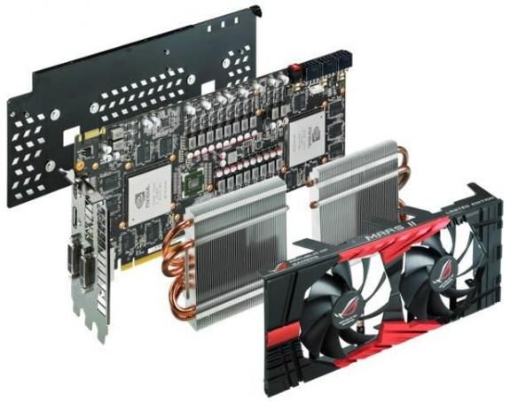 ASUS ROG MARS II, dual-GTX 580