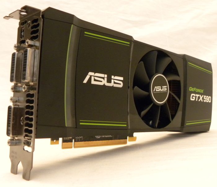ASUS GeForce GTX 590 Dual-GPU Graphics Card
