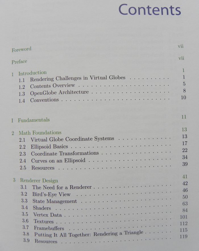 Programming Book: 3D Engine Design for Virtual Globes