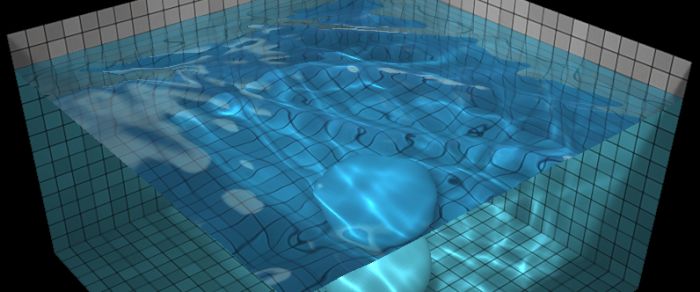 WebGL, Water simulation