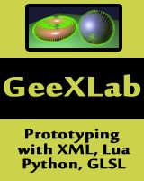 GeeXLab, demotool, prototyping in Lua, Python and GLSL