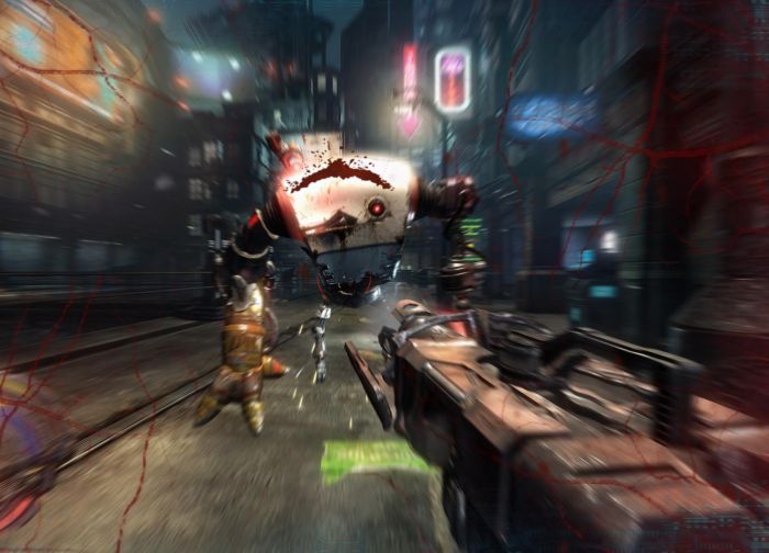 Video game: Hard Reset (DX9)