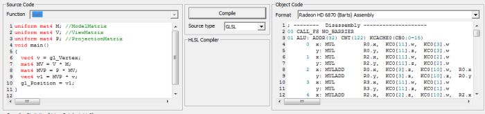 AMD ShaderAnalyzer