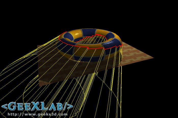 Stencil shadow volumes in GeeXLab