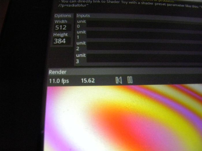 ASUS Eee Pad Transformer, WebGL test