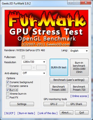 FurMark 1.9.2 Released (GPU Stress Test Utility, OpenGL Benchmark)