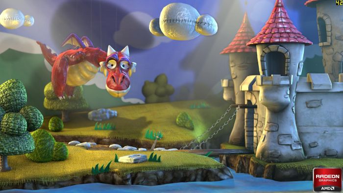 AMD Radeon HD 7900 Series Direct3D 11 Demo: Leo in Sneeze The Day