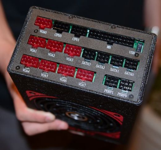 EVGA 1500W NEX Power Supply Unit, modular connectors