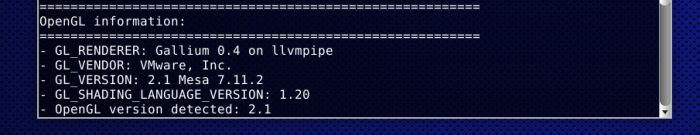 Gallium3D LLVMpipe Renderer: OpenGL Extensions