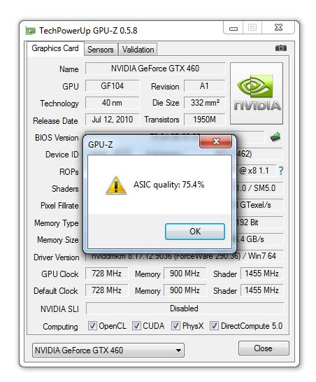 GPU-Z Graphics Card GPU Information Utility