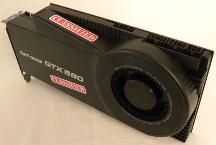 EVGA GTX 580 Classified ULtra