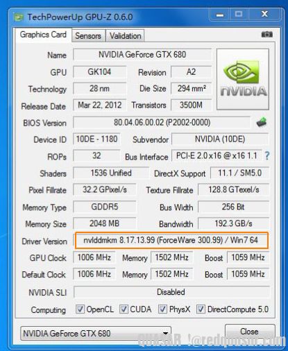 Nvidia gtx 680 drivers cheap