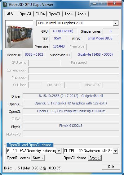 Intel Hd Graphics Family  Windows 7 32  -  8