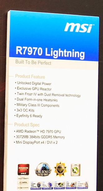 MSI HD 7970 Lightning