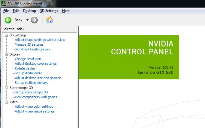 NVIDIA R300.99, GTX 580