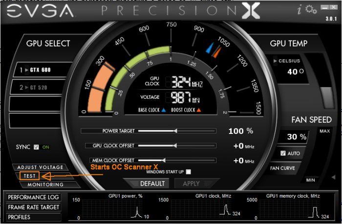 EVGA - Software - EVGA OC Scanner