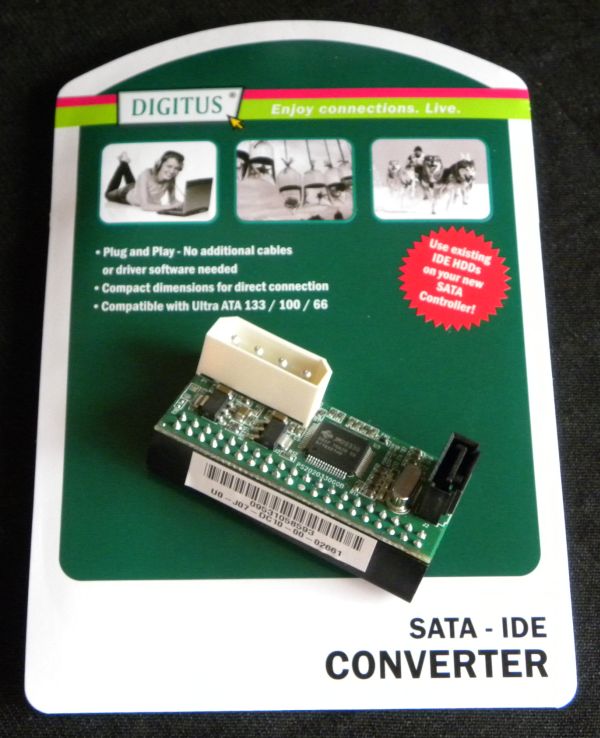 IDE to SATA converter - Digitus