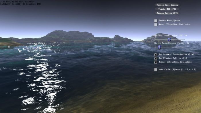 NVIDIA Island DX11 demo