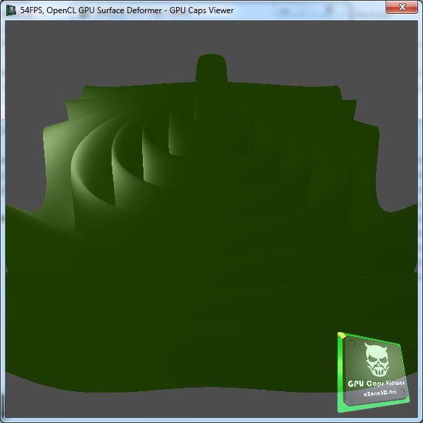 GPU Caps Viewer, OpenCL mesh deformer demo, GPU