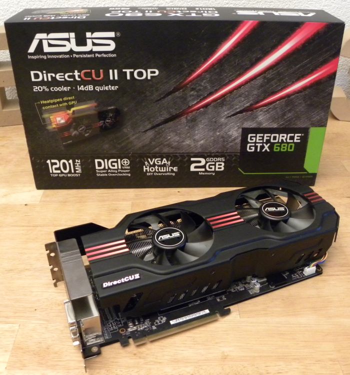 ASUS GeForce GTX 680 DirectCU II TOP
