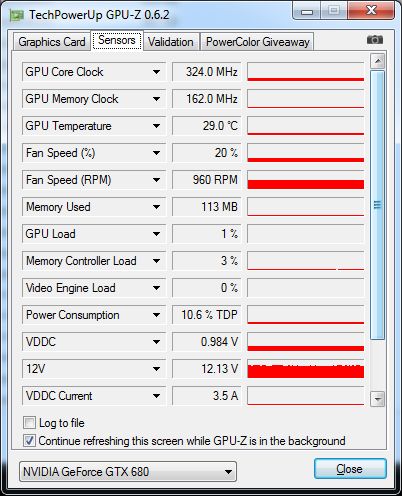 ASUS GeForce GTX 680 DirectCU II TOP, GPU-Z