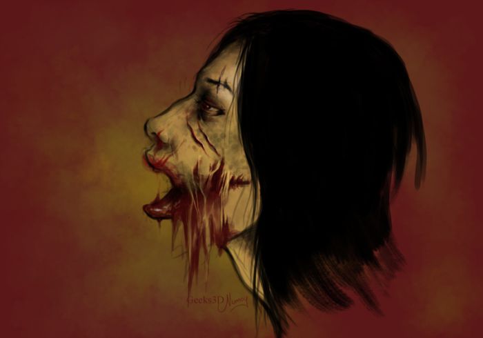 Geeky Sketch - Zombie