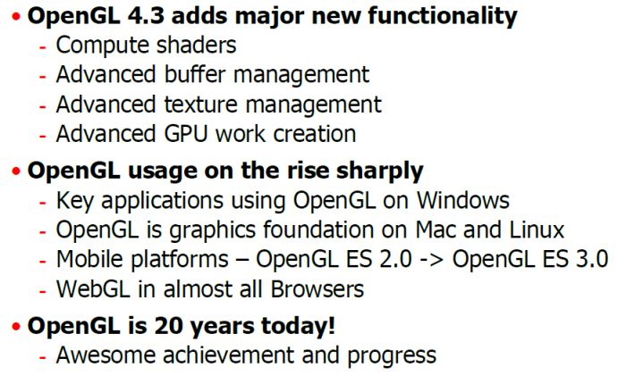 opengl 4.3 tutorial