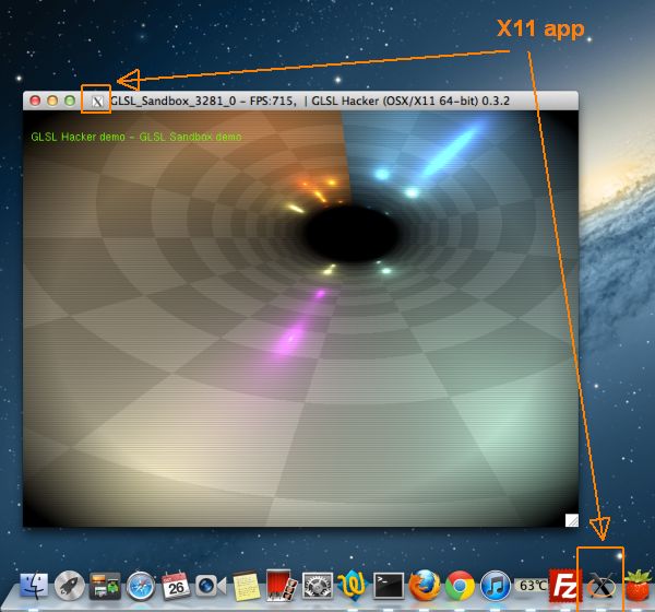 GLSL Hacker - Mac OS X / X11 demo