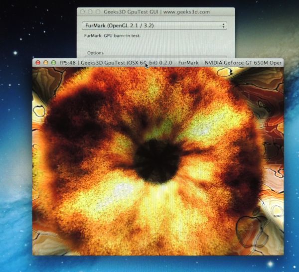 OSX / Cocoa app: GpuTest