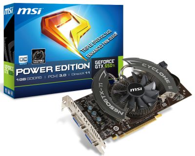 MSI GeForce GTX 650 Ti