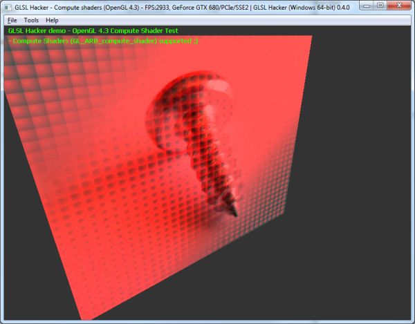 GLSL Hacker, Windows demo