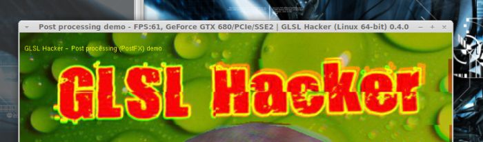 GLSL Hacker, Linux version