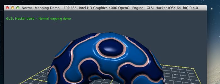 GLSL Hacker, OSX demo