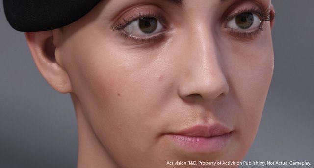 Activision - nextgen human face