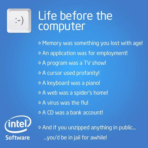 Life before the computer