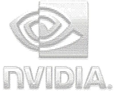 NVIDIA logo ASCII