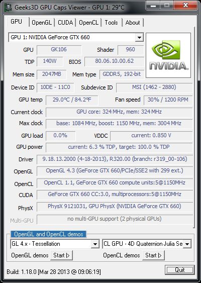 GpuTest 0.3.0: Cross Platform OpenGL Benchmark for Windows, OS X and Linux