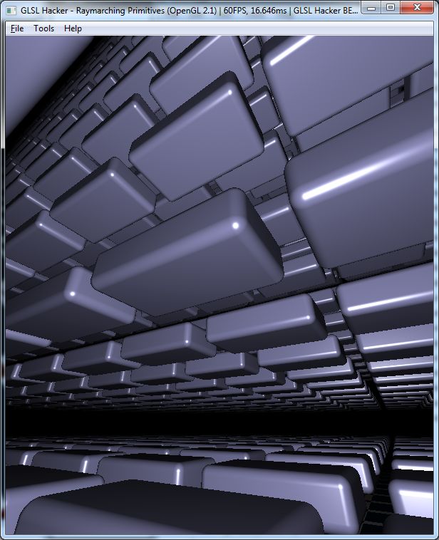 Build Worlds With Distance Functions in GLSL, GLSL Hacker