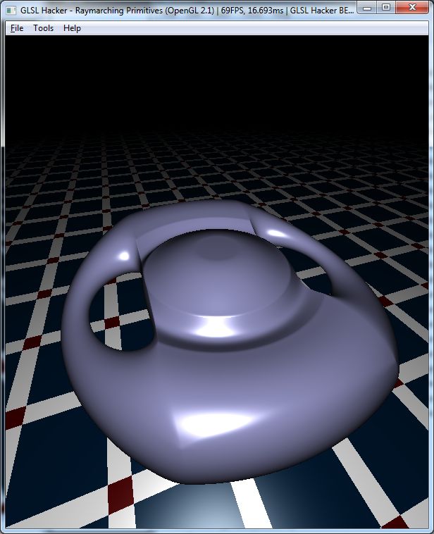 Build Worlds With Distance Functions in GLSL, GLSL Hacker